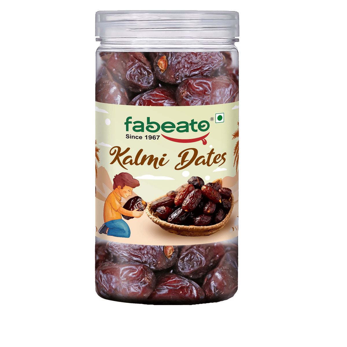 Fabeato Premium Kalmi Dates/Khajoor 500g - Fabeato
