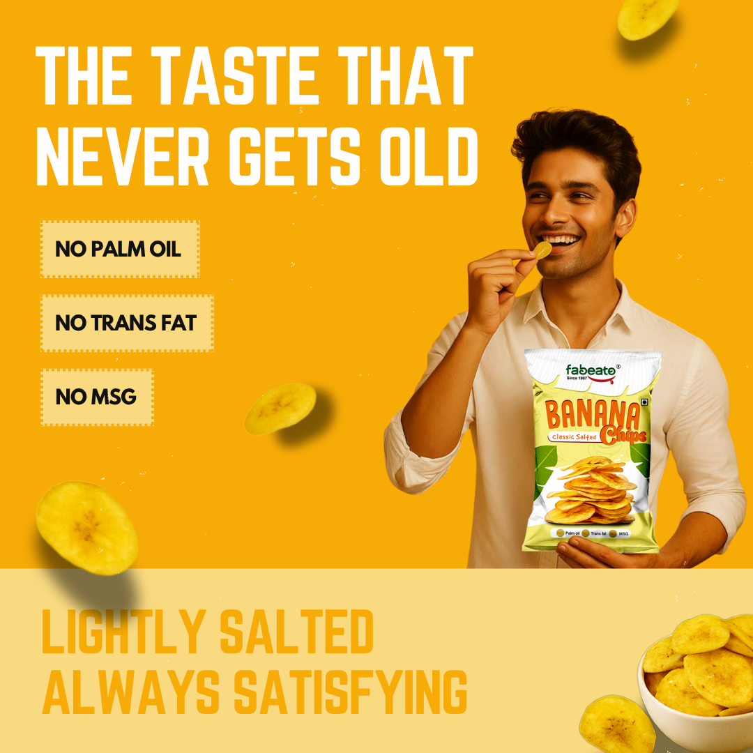 Banana Chips Assorted Pack All in One (Pack of 4x60g each)