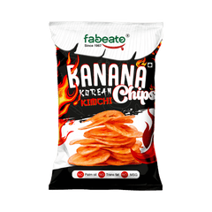 Korean Kimchi Flavor Banana Chips (60g) - Fabeato