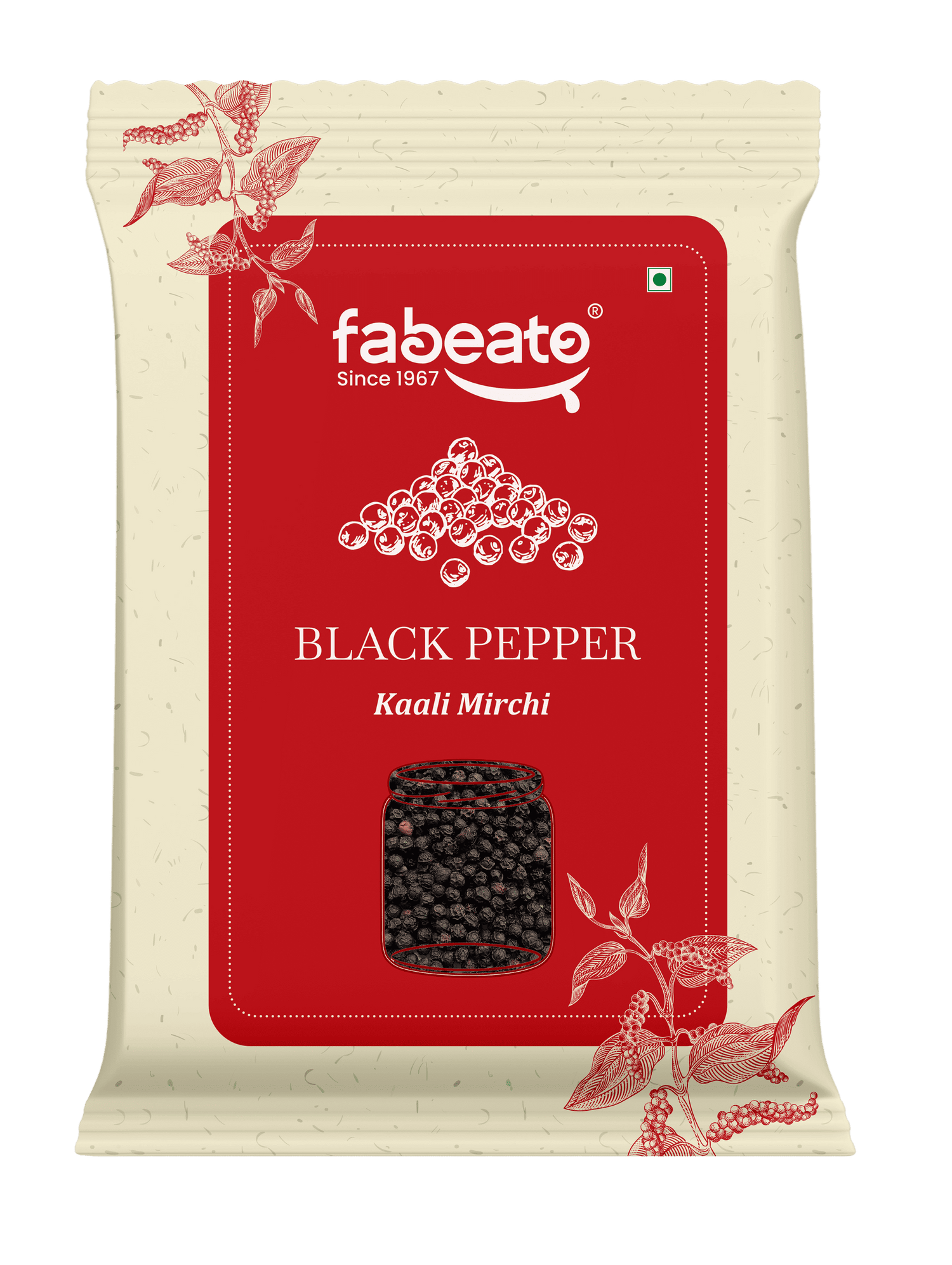 Black Pepper Whole (Kali Mirch) | 100g - Fabeato