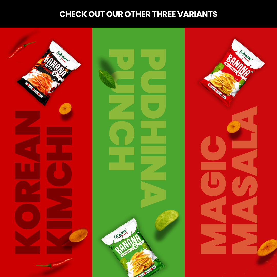 Classic Salted Flavor Banana Chips (60g)
