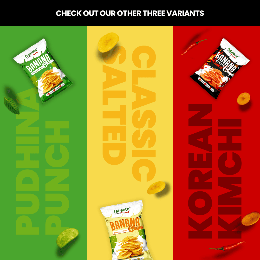 Magic Masala Flavor Banana Chips (60g)
