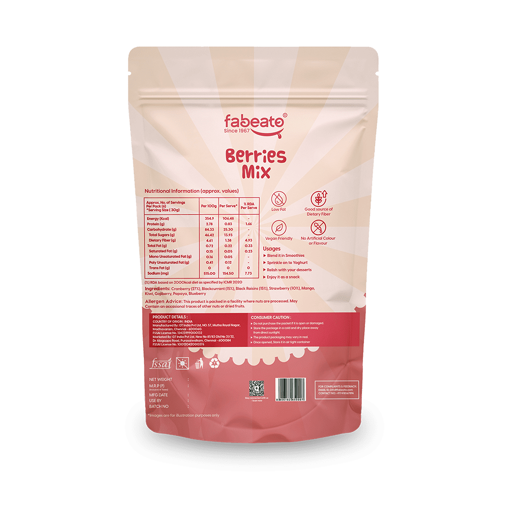 9-In-1 Premium Berries Mix 200g