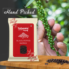 Black Pepper Whole (Kali Mirch) | 100g - Fabeato