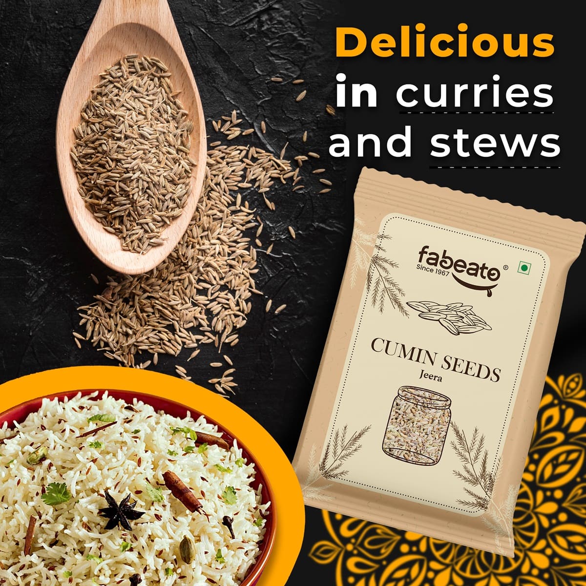 Cumin Seeds Whole 200g