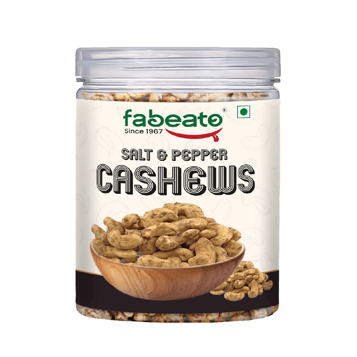 Salt & Pepper Cashews 250g