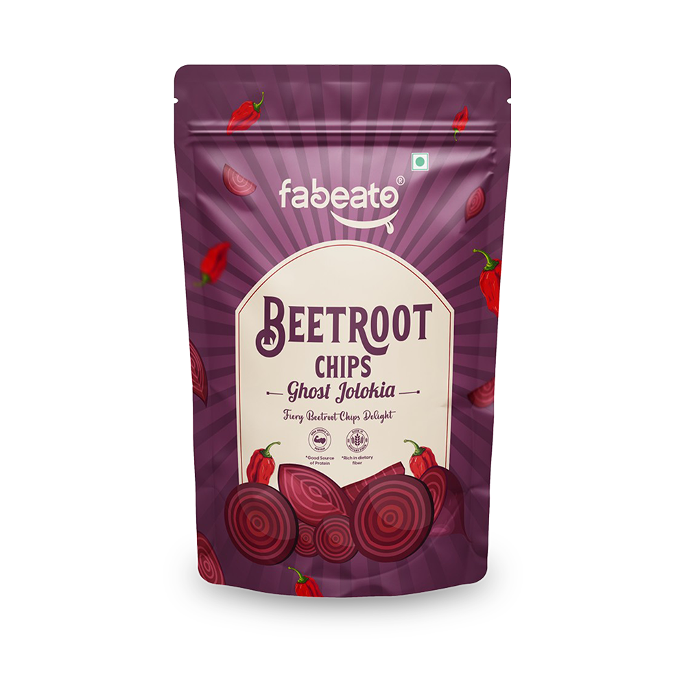 Fabeato Ghost Jolokia Beetroot Chips