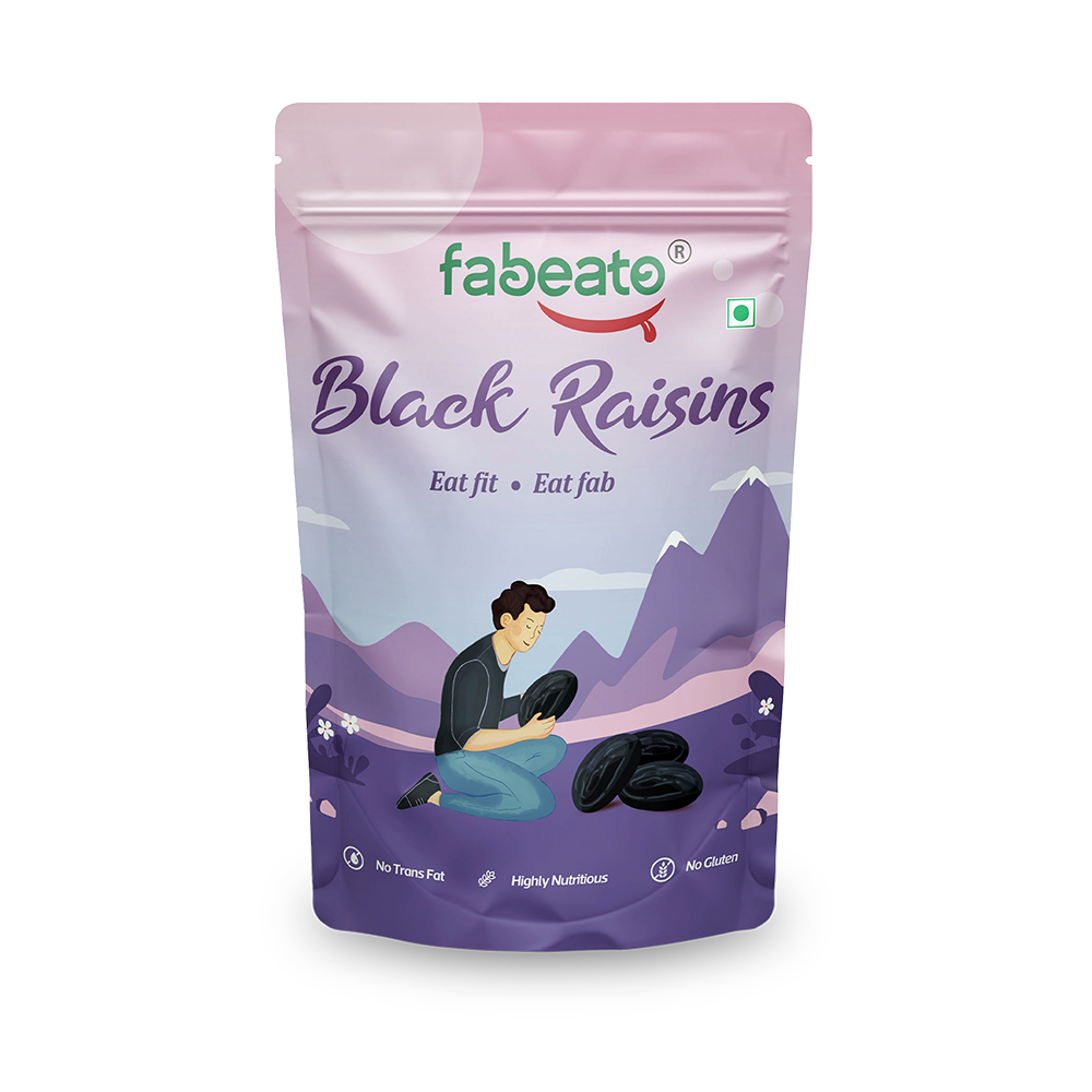 Premium Afghani Seedless Black Raisins