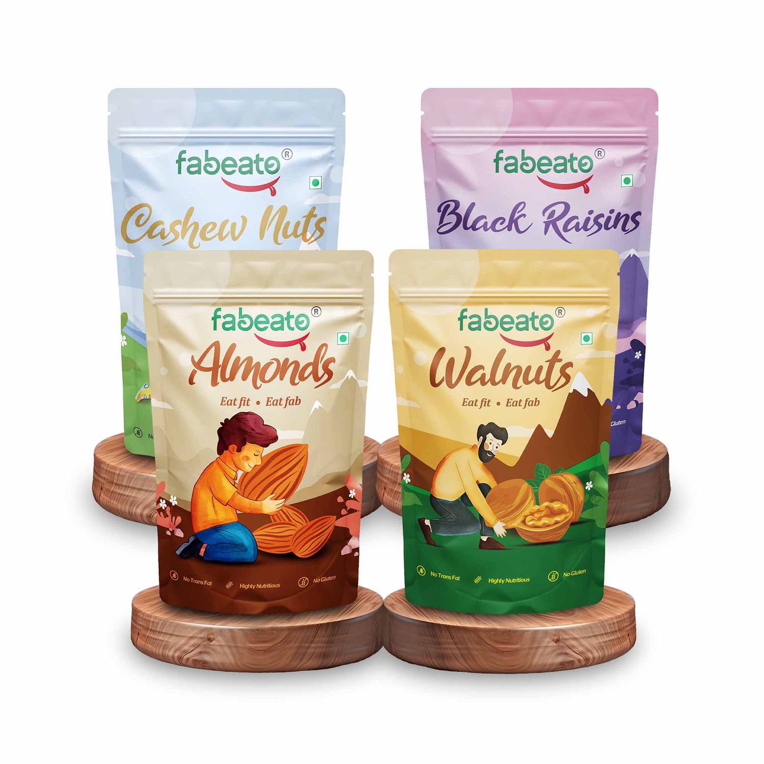 Fabeato Premium Dry Fruits and Nuts Combo4