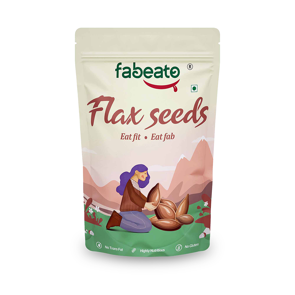 Fabeato Natural Premium Raw Flax Seeds