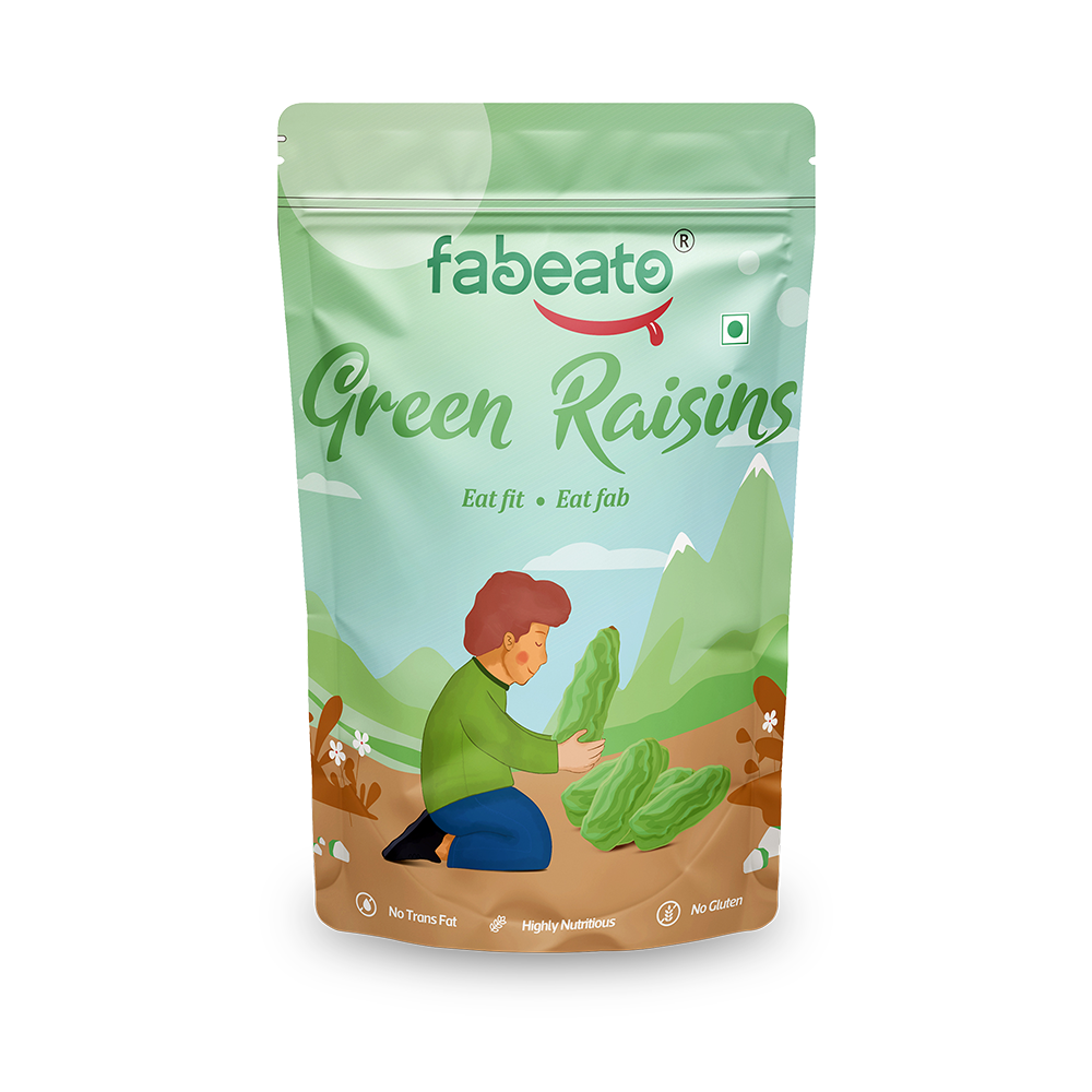 Fabeato Premium Seedless Green Raisins